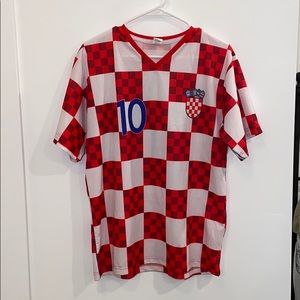 Croatia Modrić #10 Soccer Jersey